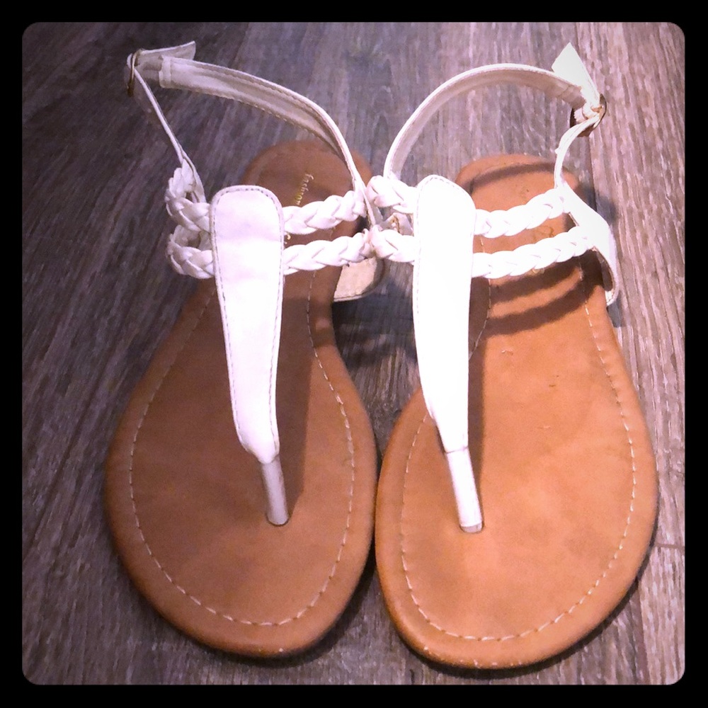 White Sandals